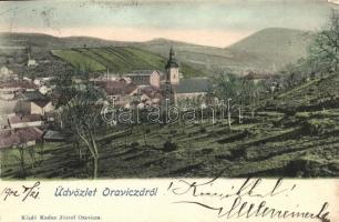 Oravica, Oravita; látkép, Kaden József kiadása / general view (EK)