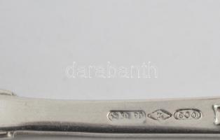 Ezüst(Ag) mignon lapát, jelzett, h: 14 cm, nettó: 21 g