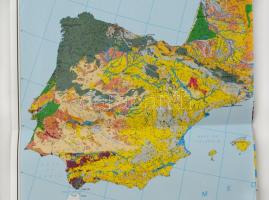 2001 Soil Map for Europe, Európa talajtérképe, 1:1000000, 95×107 cm