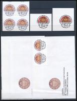 2007 ELGYÜSZ levélzárók, meghívó, boríték stb. A/4 berakólapon