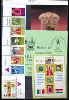 2002 Szent Gellért újra a magyaroké szöveg, bélyeg sor, emlékív, száraz bélyegzés A/4 berakólapon