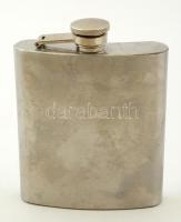 Fém flaska, m: 13 cm