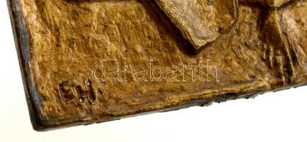 "Ja zum Glauben, ja zum Leben. Papst Johannes Paulus II in Österreich 1988" feliratú réz e...