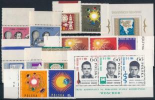 Space Research 1964-1965 11 sets + 2 block + 1 mini sheet + 5 stamps Űrkutatás 1964-1965 11 klf sor ...