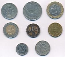 Portugália 8db-os vegyes fémpénz tétel, közte 1991. 200E Cu-Ni-Al-Br T:2 ph.
Portugal 8pcs of vario...