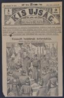 cca 1898-1906 7 db fametszetes újságcímlap. Képek az 1848-as forradalom témájában. Kossuth, Petőfi é...