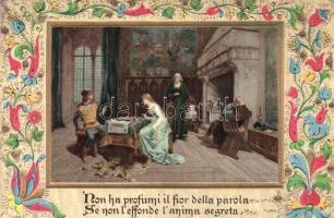 45 db RÉGI motívumos képeslap, katonai, színész, folklór, hölgyek üdvözlőlapok; sok fotó, vegyes min...