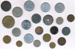 Románia 1867-2000. 1b-500L 22db-os vegyes fémpénz tétel, közte 1942. 200L Ag T:2,2-
Romania 1867-20...