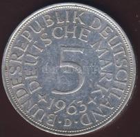 NSZK 1963D 5M Ag T:3+