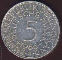 NSZK 1966J 5M Ag T:3+