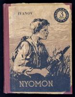 Régi, vegyes könyvtétel, kb. 40 darab, egy teli banános karton doboz, főleg szépirodalom, magyar és ...