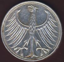 NSZK 1966J 5M Ag T:3+