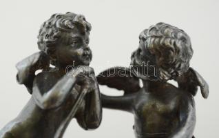 Angyalkák Ámor nyilaival, sipáter, jelzés nélkül  m:8 cm,