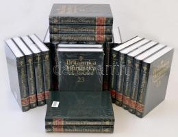 Britannica Hungarica Nagylexikon 1-25. Bp., 2012-2014, Kossuth Könyvkiadó. Kiadói műbőr kötés, (egy ...