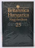 Britannica Hungarica Nagylexikon 1-25. Bp., 2012-2014, Kossuth Könyvkiadó. Kiadói műbőr kötés, (egy ...