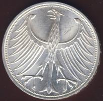 NSZK 1969F 5M Ag T:1/2