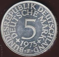 NSZK 1973F 5M Ag T:1/2