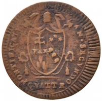 Olasz Államok / Pápai Államok 1802. Quattrino Cu "VII. Pius" T:2-
Italian States / Papal ...