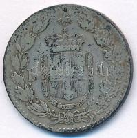 Olaszország 1887M 1L Ag "I. Umberto" T:2-,3 Italy 1887M 1 Lira Ag "Umberto I" C:VF,F Krause KM#24.2