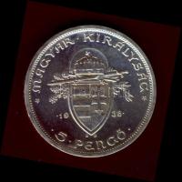 1938. 5P Ag "Szt.István" T:2 tisztítva