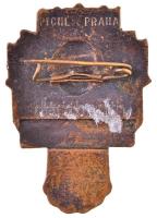 Csehország / Történelmi tartomány 1912. "Sokol fesztivál - Prága 1912" Br jelvény, hátlapo...