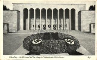 Nürnberg, Reichsparteitagsgelände, Ehrenmal, Luitpoldarena / Nazi party rally grounds, Hall of Honour, cenotaph, arena, NS propaganda (EK)