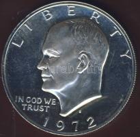 USA 1972S 1$ Ag "Eisenhower" T:PP