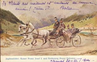 Franz Joseph &. Erzherzog Salvator (EK)