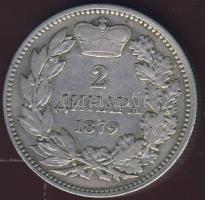 Szerbia 1879. 2D Ag T:3