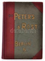 1896 Dr. Peters & Rost Fabrik und Lager chemischer Apparate und Utensilien. Preis-Liste über App...