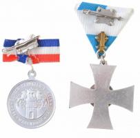 Németország DN "Bajor Veteránok Becsületkeresztje - 20 év" modern, ezüstözött, zománcozott...