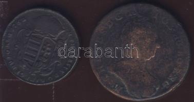 1763. Denár T:3 + 1765. Poltúra T:4