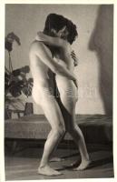 Erotic nude couple