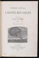Verne Gyula: A rejtelmes sziget. Átdolgozta: Szász Károly. Bp., 1895, Franklin-Társulat. Harmadik ki...