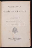 Verne Gyula: Utazás a tenger alatt. Átdolgozta: Szász Károly. Bp., 1898, Franklin-Társulat. Harmadik...