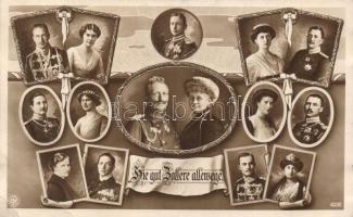 II. Vilmos német császár, gyermekei és rokonai / Wilhelm II German Emperor and his children and relatives (EB)