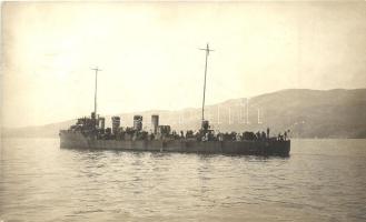 SMS Tátra, Tátra-osztályú romboló / K.u.K. Kriegsmarine, torpedo destroyer, Phot. Alois Beer