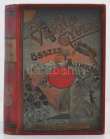 Verne Gyula: Az úszó sziget. Fordította Gaal Mózes. Budapest, 1897, Franklin-Társulat, 474+6 p. Kiadói illusztrált, festett, aranyozott egészvászon sorozatkötésben, egészoldalas fekete-fehér illusztrációkkal, kissé kopottas, foltos borítóval.