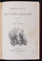 Verne Gyula: Az úszó sziget. Fordította Gaal Mózes. Budapest, 1897, Franklin-Társulat, 474+6 p. Kiad...