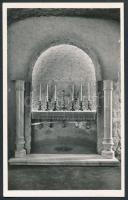 cca 1947 A magyar Szentföld rövid ismertetése és kalauza, ismertető füzet + 5 db fotólap