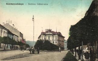 Besztercebánya, Banska Bystrica; Bethlen Gábor utca, Sonnenfeld Mór kiadása / street (Rb)
