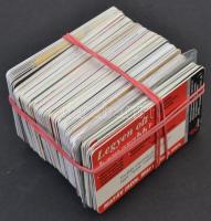 100 db különféle magyar telefonkártya