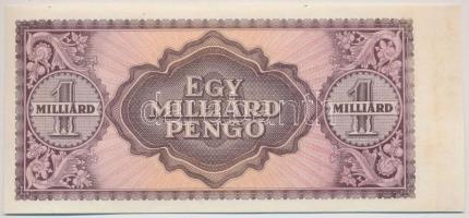 1946. 1.000.000.000P baloldali ívszéllel, sorozat és sorszám nélkül T:I