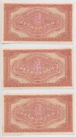 1920. 2K "2aa" (5x) sorszámkövetők T:I,I-
Adamo K7