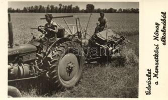 3 db MODERN magyar szocialista propagandalap, Nemzetközi Nőnap és Strém Ferenc Kossuth-díjas / 3 mod...