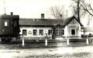 1958 Tornanádaska, vasútállomás, photo