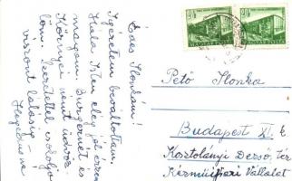 1958 Tornanádaska, vasútállomás, photo