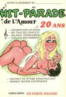 7 db MODERN francia humoros erotikus grafikai lap; Szex különböző életkorokban / 7 modern French humorous erotic graphic art postcards, Sex in different ages
