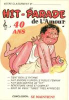 7 db MODERN francia humoros erotikus grafikai lap; Szex különböző életkorokban / 7 modern French hum...