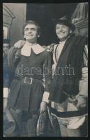 Bárdy György (1921-2013) színművész aláírása az őt és Jávor Pált ábrázoló  Várkonyi fotón